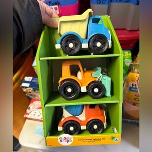 Nwt Construction Vehicles Set - Blue, Orange, Green